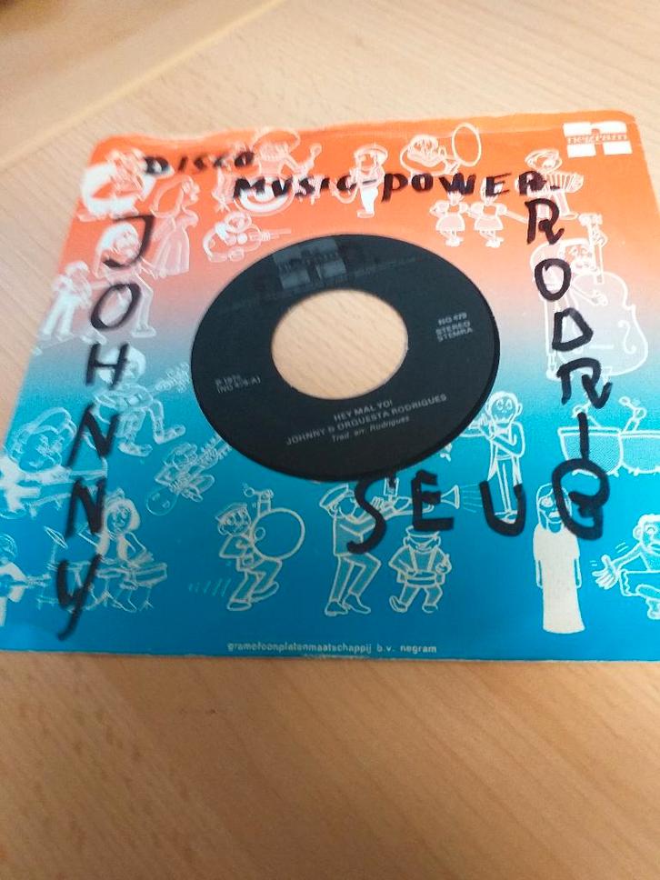 johnny & Orquesta Rodrigues – Hey Mal Yo, Cd's en Dvd's, Vinyl Singles, Gebruikt, Single, Pop, 7 inch, Ophalen of Verzenden