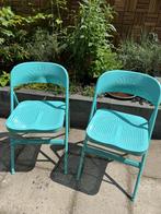 Vintage IKEA Frode klapstoelen - 2 stuks, Huis en Inrichting, Stoelen, Ophalen, Gebruikt, Metaal, Twee