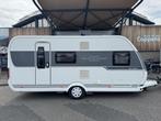 Hobby De Luxe 490 KMF 2017 VOORTENT + MOVER, Caravans en Kamperen, Caravans, Hobby, Bedrijf, Treinzit, Overige typen