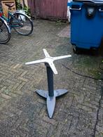 Terras tafel onderstel horeca aluminium opklapbaar, Tuin en Terras, Tuintafels, Ophalen of Verzenden, Gebruikt, Rechthoekig, Aluminium