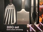 Barbecueset RVS driedelig - nieuw in doos, Ophalen of Verzenden, Nieuw