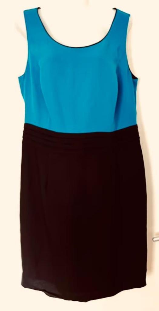 Frans Molenaar jurk maat 42[v], Kleding | Dames, Jurken, Zo goed als nieuw, Maat 42/44 (L), Zwart, Knielengte, Ophalen of Verzenden