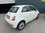 Fiat 500 1.2 Lounge *airco *panorama *bluetooth *lichtmetaal, Voorwielaandrijving, Euro 5, Stof, Gebruikt