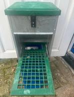 trap kip voederbak weinig gebruik, Dieren en Toebehoren, Pluimvee | Toebehoren, Ophalen of Verzenden, Zo goed als nieuw, Drinken en Voederen