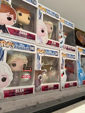 Frozen Funko Pops - Complete Set! beschikbaar voor biedingen