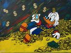 Schilderij Oom Dagobert - Money Time!, Ophalen of Verzenden