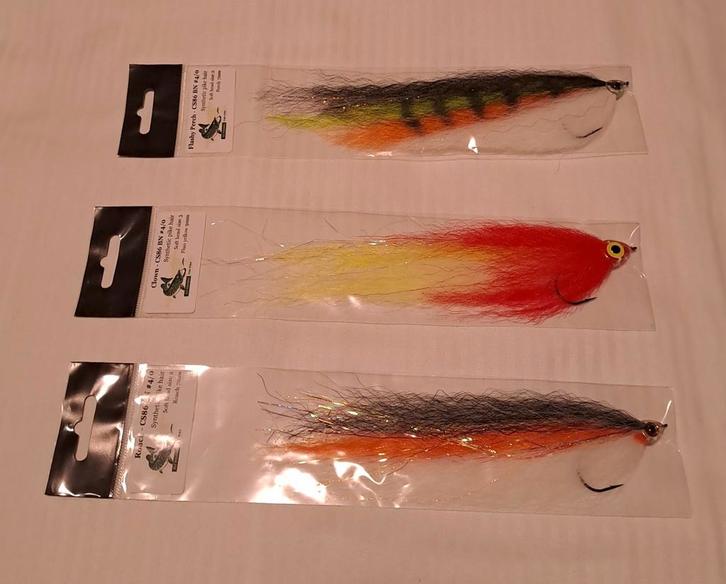 Streamer set snoek, Watersport en Boten, Hengelsport | Vliegvissen, Nieuw, Complete set, Ophalen of Verzenden
