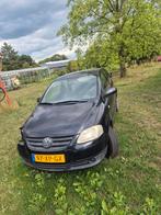 Volkswagen Fox 1.2 40KW 2007 Zwart, Auto's, Voorwielaandrijving, 54 pk, 4 stoelen, 1198 cc