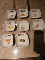 Blond Amsterdam snackschaaltjes 8 stuks, Huis en Inrichting, Keuken | Servies, Ophalen of Verzenden, Aardewerk, Blond Amsterdam