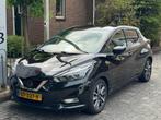 Nissan Micra 0.9 IG-T N-Connecta Airco/Navi/Lichtmetalen vel, Voorwielaandrijving, Stof, Gebruikt, 525 kg