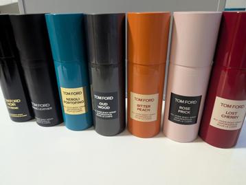 Diverse nieuwe bodysprays van Tom Ford beschikbaar voor biedingen