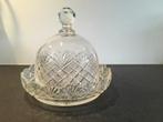 Kristallen botervloot, Antiek en Kunst, Antiek | Glas en Kristal, Ophalen of Verzenden