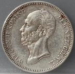Prachtig zilveren kwartje 1849 - 25 cent 1849 Willem 2, Postzegels en Munten, Munten | Nederland, Zilver, Koning Willem II, Losse munt