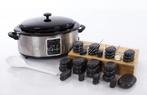Hotstone massage set 1x gebruikt, Sport en Fitness, Massageproducten, Ophalen, Nieuw, Hotstone