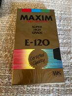 Maxim VHS lege videoband, 120, nieuw en geseald, Alle leeftijden, Ophalen of Verzenden, Nieuw in verpakking, Overige genres