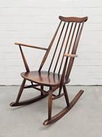 Vintage schommelstoel stoel babykamer, Ophalen, Gebruikt, Bruin, Vintage design 70s