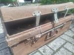 Vintage Metalen Koffer Gereedschapskist / Opbergkist, Ophalen