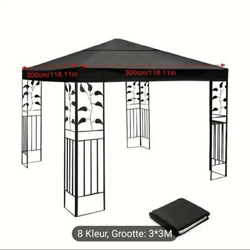 paviljoendak 3mx3m. Nieuw AAA Qualiteit zie recencie, Tuin en Terras, Partytenten, Nieuw, Partytent, Minder dan 5 meter, Minder dan 4 meter
