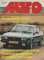 Ford Capri 3 ( 2,0 - 2,8 injection ) testen in Autovisie ea, Gelezen, Ford, Ophalen of Verzenden, Autovisie