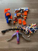 Nerf Pistolen Set met Kogels, Ophalen, Gebruikt, Jongen of Meisje