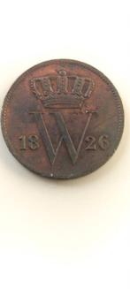 1 Cent 1826 - Koning Willem I, Ophalen of Verzenden, Koning Willem I, 1 cent, Losse munt
