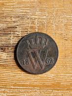 cent Willem 3  1862, Postzegels en Munten, Munten | Nederland, Ophalen of Verzenden