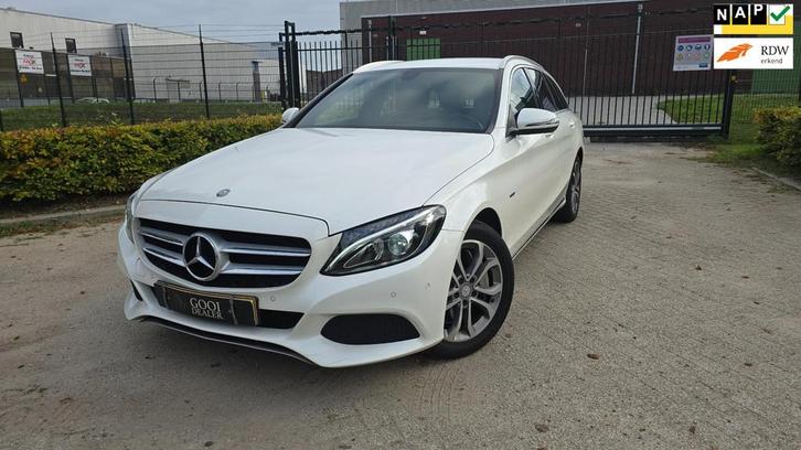 Mercedes-Benz C-klasse Estate 350 e XENON LEDER NETTE STAAT!, Auto's, Mercedes-Benz, Bedrijf, Te koop, C-Klasse, 360° camera, ABS