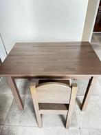 Kindertafel met stoel, Kinderen en Baby's, Kinderkamer | Tafels en Stoelen, Ophalen, Gebruikt, Tafel(s) en Stoel(en)