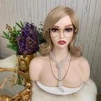 Blonde Pruik Dames Met Golven Vrouwen Krullen Blond Haar, Sieraden, Tassen en Uiterlijk, Uiterlijk | Haarverzorging, Verzenden