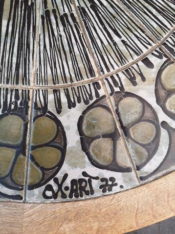 Oxart Deense Koffietafel 1977 - Keramiek beschikbaar voor biedingen