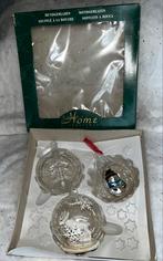 Diorama kerstbal; rendier sneeuwpop en dennenboom, Diversen, Ophalen of Verzenden