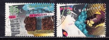 4198 - Nederland nvph 1368/1369 gestempeld , Jaar van de dak beschikbaar voor biedingen