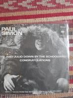 paul simon- me and julio down by the schoolyard 7 inch, Cd's en Dvd's, Vinyl | Rock, Ophalen of Verzenden, Gebruikt, 12 inch, Poprock