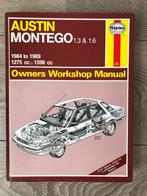 Haynes Manual Austin Montego 1.3 & 1.6 1984-1989, Ophalen of Verzenden