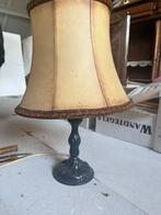 Antiek schemerlamp met ijzeren voet, Antiek en Kunst, Antiek | Lampen, Ophalen