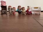 Sylvanian families stokstaartjes, piano en kat, Ophalen, Gebruikt, Poppenhuis