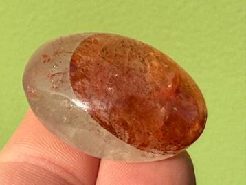 Red Healer Lemurium - Hematoide kwarts - handsteen mineralen beschikbaar voor biedingen