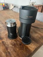 Nespresso Vertuo Next Grey + Aeroccino3 Melkopschuimer, Witgoed en Apparatuur, Ophalen, Zo goed als nieuw, Koffiemachine