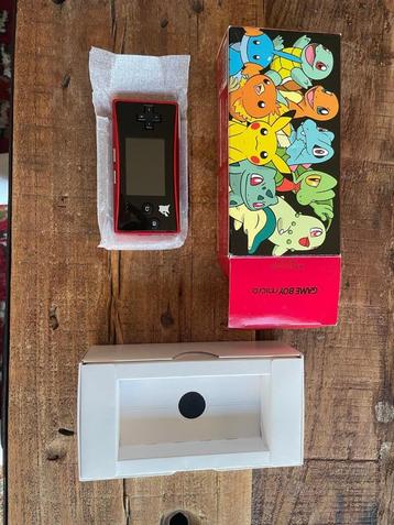 Nintendo - Gameboy Micro - Japanese Pokemon Center Edition beschikbaar voor biedingen