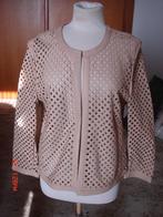 Prachtig nieuw leer leder jasje Ibana maat 42, Beige, Maat 42/44 (L), Nieuw, Ophalen of Verzenden