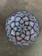 Handbeschilderde Marokkaanse Schaal, Ophalen of Verzenden
