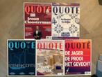 5x Tijdschrift quote zgan, Ophalen of Verzenden, Zo goed als nieuw