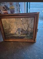 Schilderij lijst beschadigd, Ophalen