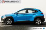 Hyundai KONA 1.6 GDI HEV Comfort | Automaat | Clima | Hybrid, Stof, Gebruikt, Met garantie (alle), Blauw