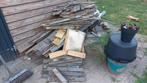 Stookhout Gratis afhalen!, Tuin en Terras, Haardhout, Minder dan 3 m³, Ophalen, Overige houtsoorten, Blokken