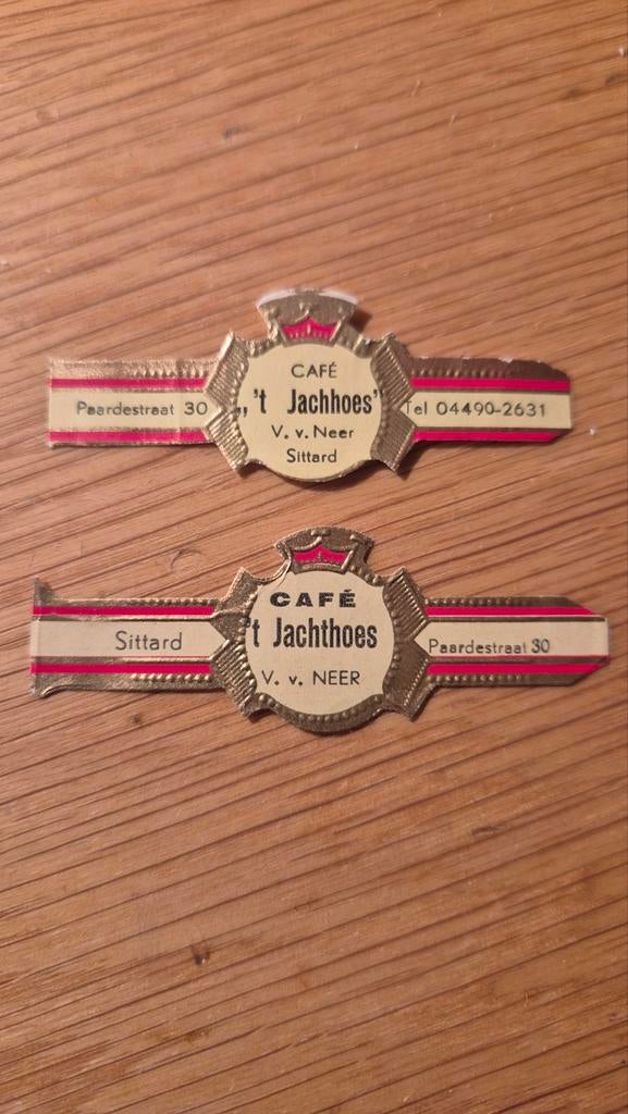 Sigarenbanden Sittard, Verzamelen, Ophalen, Zo goed als nieuw, Sigarenbandjes