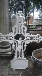 groot gietijzeren kruis, Antiek en Kunst, Ophalen