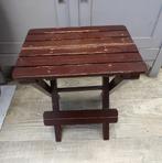 klaptafeltje/ bijzettafel/ plantentafel/ voetenbankje, Huis en Inrichting, Ophalen of Verzenden, Gebruikt