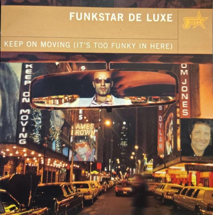 Funkstar de luxe - Keep on moving = 2,99, Cd's en Dvd's, Cd's | Rock, Zo goed als nieuw, Poprock, Ophalen of Verzenden