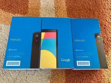 3x Google NEXUS 5 beschikbaar voor biedingen